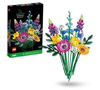 LEGO Botanicals Bouquet de Fleurs Sauvages - Plantes Artificielles avec Coquelicots et Lavande - Activité Manuelle pour Adulte - Idée Cadeau pour Femme ou Homme - Edition 2023-10313