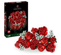Lego Botanicals Bouquet de Roses Ensemble Fleurs Faux Avec 12 Construire Déco