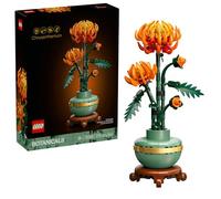 LEGO Botanicals - Ensemble de construction chrysanthème pour adultes à partir de 18 ans - Fleurs artificielles pour centres de table et décoration - 10368