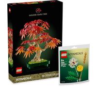 Lego Botanicals Érable rouge japonais - Bonsaï Tree : Arbre bonsaï avec fleurs des champs 30701, nouveautés 2025