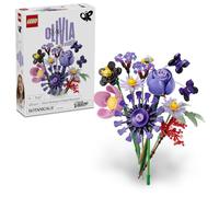 LEGO Botanicals et Editions Bouquet de Fleurs d’Olivia Rodrigo - 11 Fleurs Artificielles Dont Roses & Marguerites - Décoration de Chambre d'enfant - Idée Cadeau pour Fille ou Fan dès 9 Ans 11507