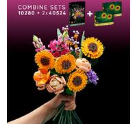 LEGO Botanicals Flower Bouquet & Sunflowers Mix Bundle