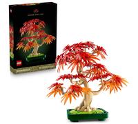 LEGO Botanicals Japanese Red Maple Bonsai Tree - Artificial Plant Building Set w