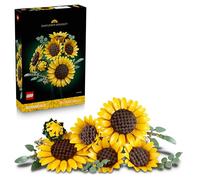 LEGO Botanicals Le Bouquet de Tournesols - Set de Fleurs Artificielles pour Adulte - Tiges d'Eucalyptus - Décoration pour Chambre ou Salon - Idée de Cadeau DIY pour Femme 11502