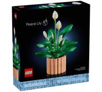 LEGO Botanicals Les Fleurs de Lune - Set de Plante Artificielle en Pot pour Adulte - Fausses Fleurs Blanches & Boutons - Décoration de Chambre ou Salon - Idée de Cadeau DIY pour Femme 11504