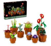 LEGO Icons - Kit de construction de petites plantes - Cactus - Idée cadeau pour les amateurs de fleurs, carnivores, flore tropicale et aride, construction et exposition, collection botanique,