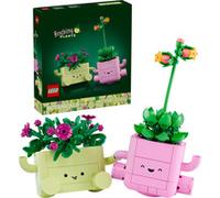LEGO Botanicals Petites Plantes Dansantes - Set de Fleurs Artificielles - 2 Fausses Plantes & 2 Pots Couleur Pastel pour Décoration de Chambre - Idée de Cadeau DIY pour Fille dès 9 ans ou Adulte 11506