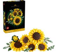 LEGO Botanicals Le Bouquet de Tournesols - Set de Fleurs Artificielles pour Adulte - Tiges d'Eucalyptus - Décoration pour Chambre ou Salon - Idée de Cadeau DIY pour Femme 11502