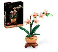 LEGO Botanique 10343 L’orchidée miniature - Fleurs artificielles - Idée cadeau