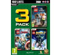 Lego Box : Lego Jurassic Wold + Lego Marvel Avengers + Lego Batman 3 PC