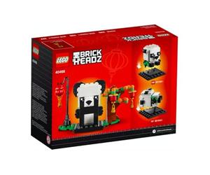 LEGO Brickheadz 40466 Ensemble de pandas chinois pour nouvel an