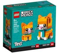 LEGO® BrickHeadz™ 40480 Le chat roux tigré