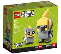 LEGO® BrickHeadz™ 40481 La perruche calopsitte