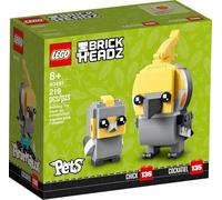 LEGO BrickHeadz 40481 Set de calopsittes