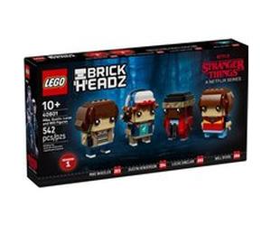 LEGO® BrickHeadz™ 40801 Figurines de Mike, Dustin, Lucas et Will (Stranger Things - Saison 1)