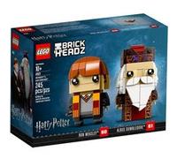 LEGO Kit de construction BrickHeadz 41621 Ron Weasley & Albus Dumbledore