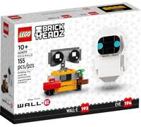 LEGO Brickheadz Disney Eve #194 et Wall-E #193 Set 40619 petit