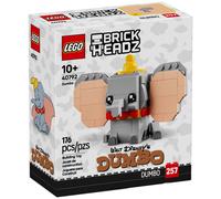 Ego BrickHeadz 40792 Dumbo - Kit de Construction pour Enfants et collectionneurs à partir de 10 Ans, 176 pièces, Personnage emblématique de Disney, modèle coloré à Construire et à Exposer