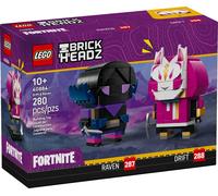 LEGO BrickHeadz - Figurines de Nomade et Corbeau - 40884