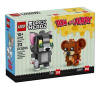 LEGO BrickHeadz Figurines 40793 Tom et Jerry – 212 pièces – Dès 10 ans