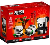 LEGO BrickHeadz - Les pandas du Nouvel An chinois - 40466