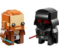 LEGO BrickHeadz Star Wars Dark Vador et Obi-Wan Kenobi Jeu complet 40547