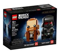 LEGO BrickHeadz Star Wars Dark Vador et Obi-Wan Kenobi Jeu complet 40547