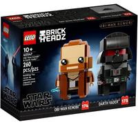 LEGO Brickheadz Star Wars Darth Vader et Obi Wan Kenobi 40547 Jeu Complet