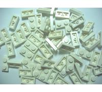 LEGO Bricks 3023 City - Fer à Repasser (1 x 2 pivots, 25 unités), Couleur Blanc