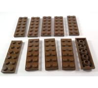 LEGO Bricks - Fer à Repasser (10 unités, 2 x 6 pivots), Couleur Marron Neuf