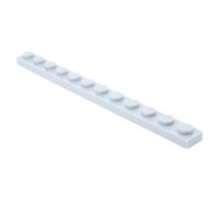 LEGO Bricks Lot de 5 plaques de Cuisson 1 x 12 pivots Gris Clair Neuf
