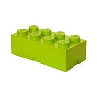 LEGO Brique de Rangement 8-Plug Jouet (Vert Citron)