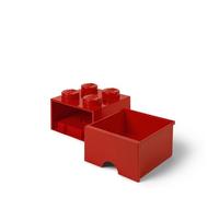 LEGO Brique Rouge Avec Tiroir 4 plots