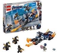 LEGO Set de construction Captain America et l'attaque des Outriders