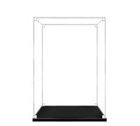 Lego Castle 71040 Vitrine à monter soi-même en acrylique avec base noire 51 x 38 x 79 cm
