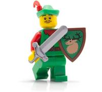Lego Chevalier Forestman #1 avec épée et bouclier - Élargissez votre château de chevalier avec les figurines et les armes Knights