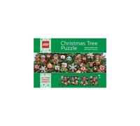 Lego Christmas Tree Puzzle: Four Connecting 100-Piece Puzzles