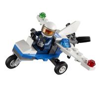Lego Lego Avion de police City Mini Figure 30018 (en sac)