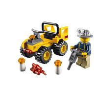 LEGO Véhicule de construction City 30152 – avec travailleurs et marteau-piqueur