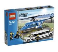 Lego city - 3222 - hélicoptère et limousine G