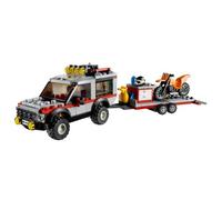 LEGO City - 4433 - Jeu de Construction - Le Transporteur de Motos - Tout Terrain