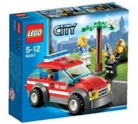 LEGO CITY - 60001 - JEU DE CONSTRUCTION - LA VOITURE DU CHEF DES POMPIERS G