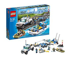 Lego City - 60045 - Jeu De Construction - L'intervention du Bâteau De Police