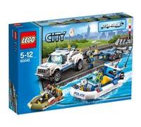 LEGO - Set de construction - City 60045 L'Intervention du Bâteau de Police
