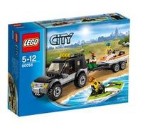 LEGO City – Jeu de construction 60058 – 4x4 de transport des jet-skis