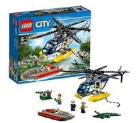 Lego city - 60067 - jeu de construction - la poursuite en hélicoptère G