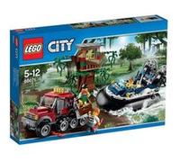 Lego city 60071 l'arrestation en hydroglisseur G