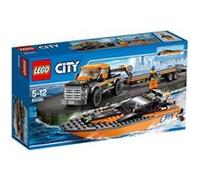 Lego® city - 60085 - jeu de construction - le 4x4 avec hors -bord G
