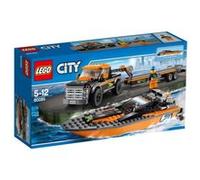 LEGO® City 60085 Le 4 x 4 Avec Hors - Bord G