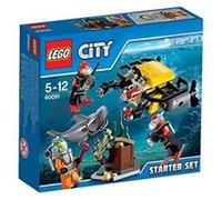 Lego city - 60091 - jeu de construction - ensemble de démarrage sous-marin G